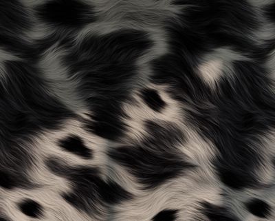 Nguni Skin Wallpaper - Brown Oil, Hazelnut &amp; Cream