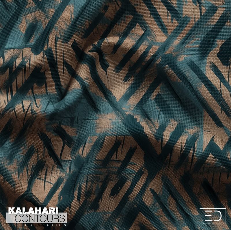 Kalahari Contours Fabric Collection