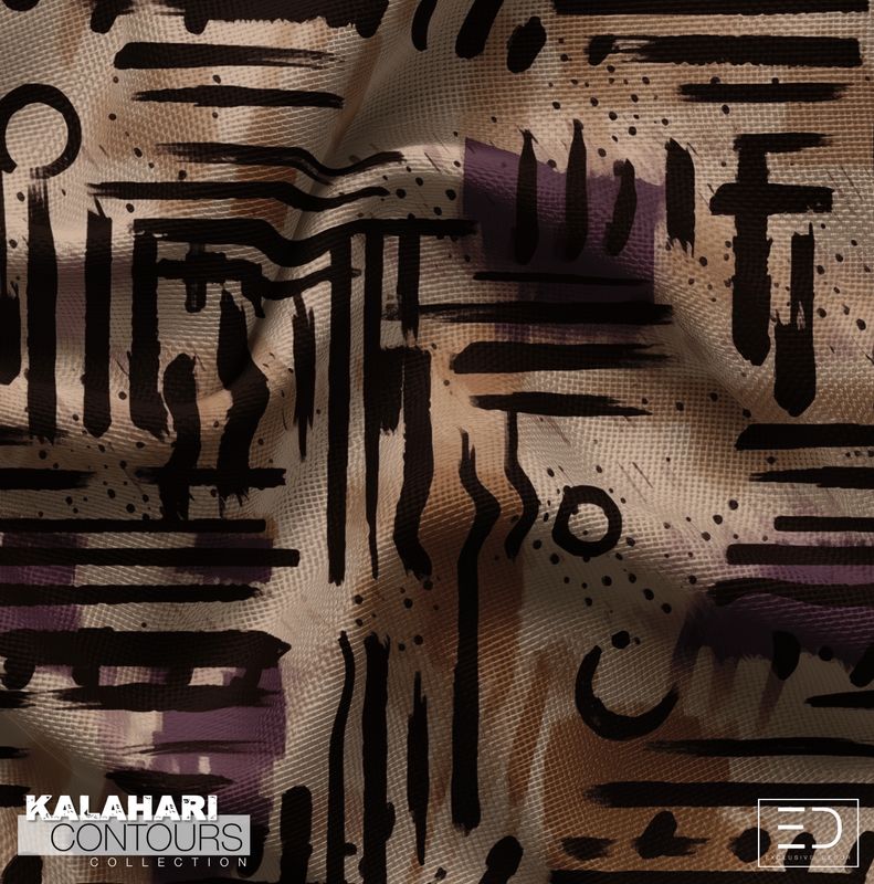 Kalahari Contours Fabric Collection