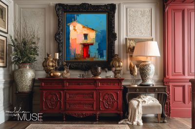 Amedeo Modigliani - Beach house Canvas Design