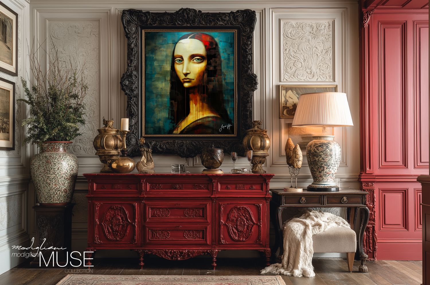 Amedeo Modigliani - Mona Diana Canvas Design