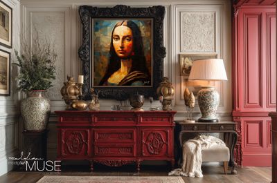 Amedeo Modigliani - Mona Rachel Canvas Design Amedeo Modigliani - Mona Rachel Canvas Design