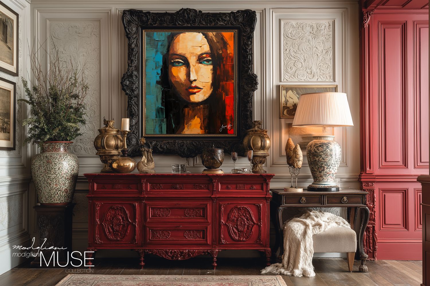 Amedeo Modigliani - Naomi Canvas Design