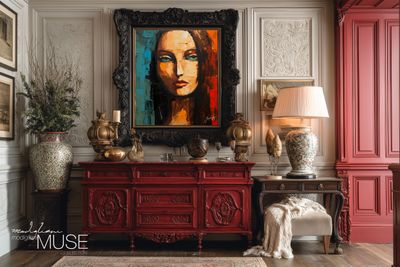 Amedeo Modigliani - Naomi Canvas Design