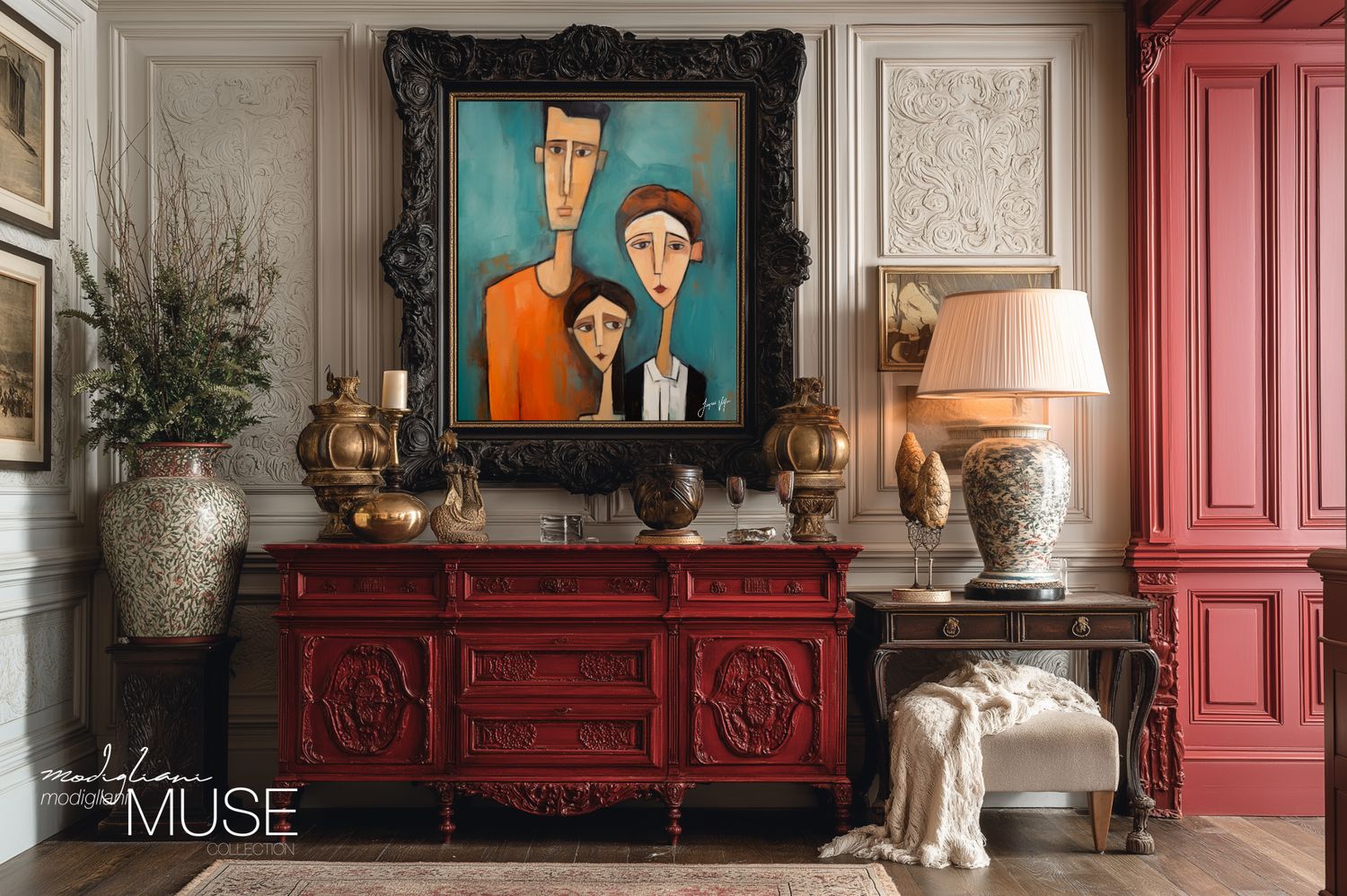 Amedeo Modigliani - Family Canvas Design