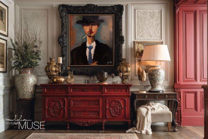 Amedeo Modigliani - Smoker Canvas Design
