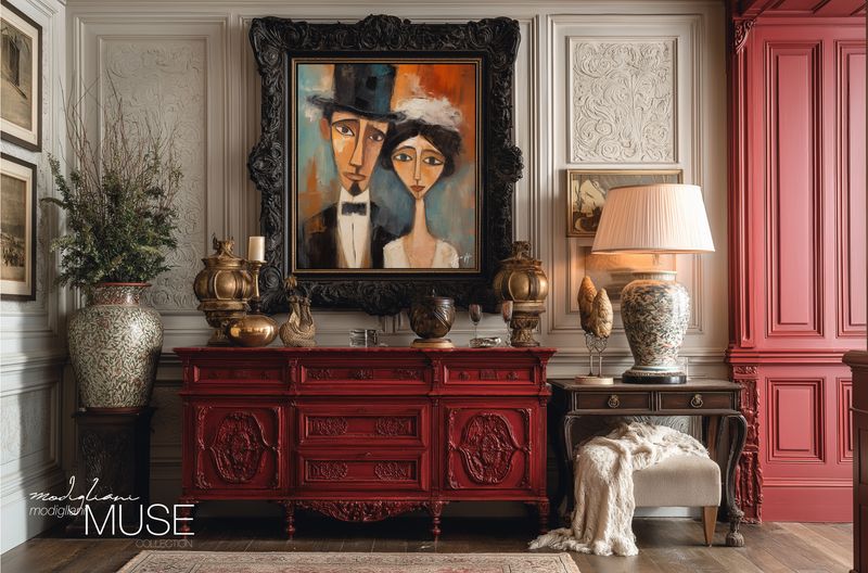 Amedeo Modigliani - Wedding Canvas Design