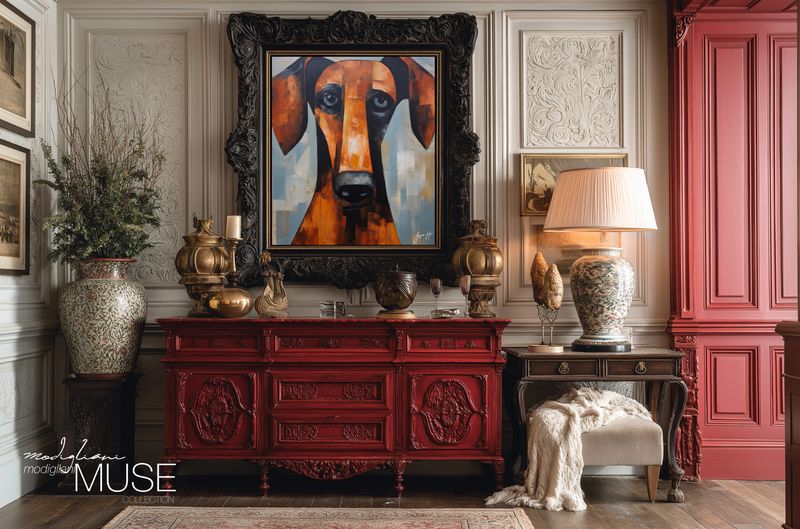 Amedeo Modigliani - Sasha Canvas Design