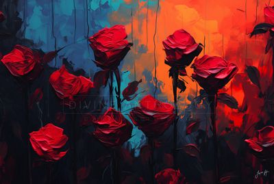 Abstract Flowers - Divine Anthology