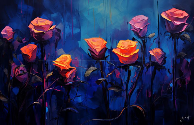 Abstract Flowers - Divine Anthology