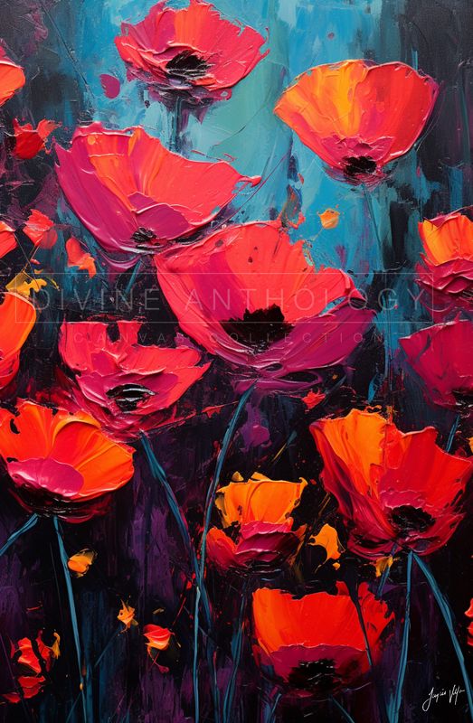 Abstract Flowers - Divine Anthology