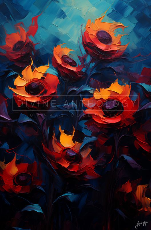 Abstract Flowers - Divine Anthology