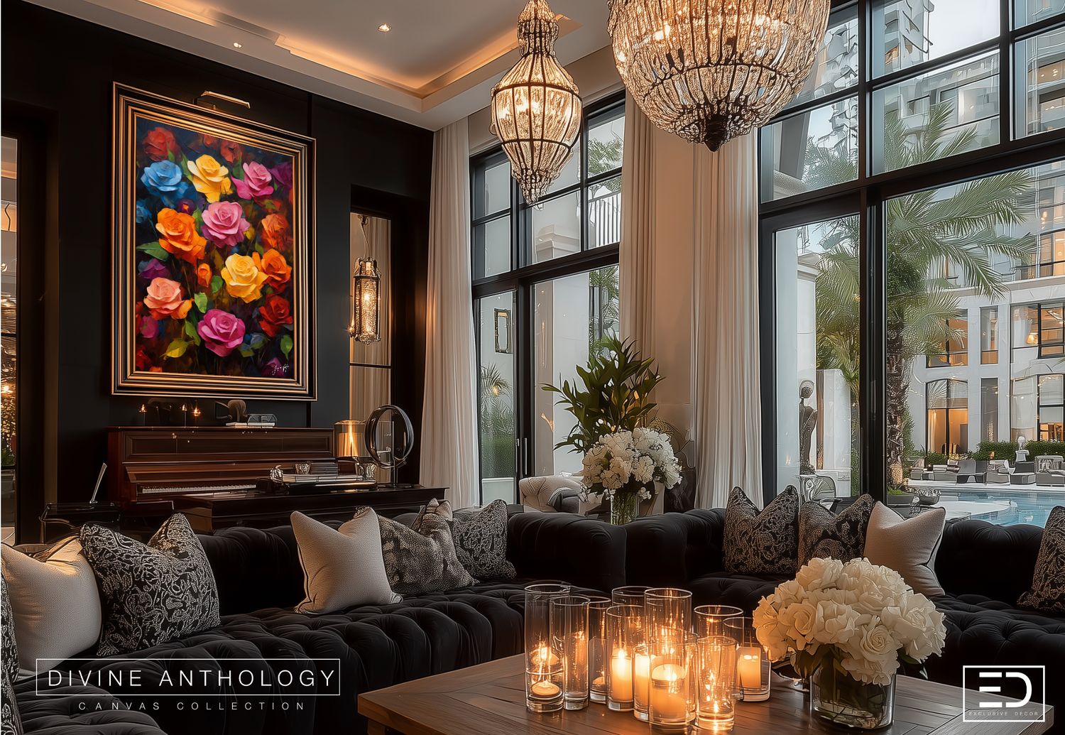 Abstract Flowers - Divine Anthology