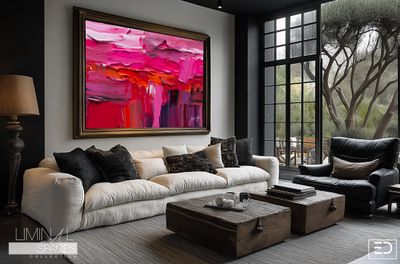 Liminal Spaces Abstract Art Canvas Print Liminal Spaces Abstract Art Canvas Print