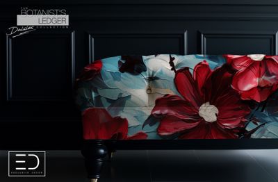 Daisy Fabric Design: "The Botanist's Ledger" Collection
