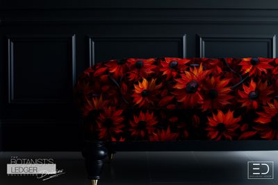 Daisy Fabric Design: "The Botanist's Ledger" Collection