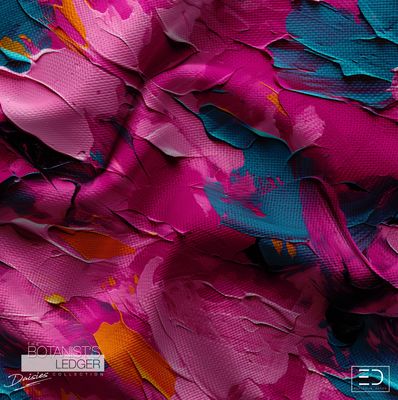 Daisy Fabric Design: "The Botanist's Ledger" Collection