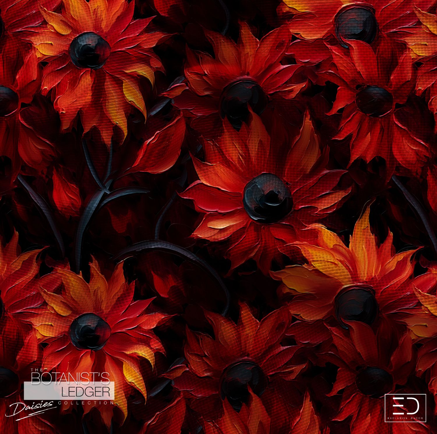 Daisy Fabric Design: &quot;The Botanist&#39;s Ledger&quot; Collection