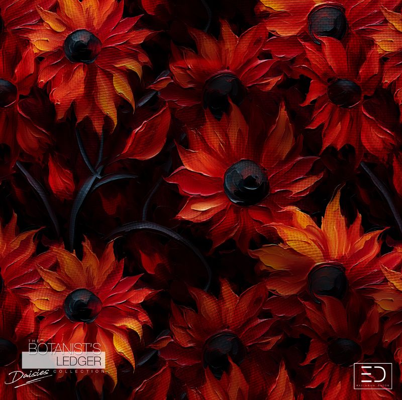 Daisy Fabric Design: &quot;The Botanist&#39;s Ledger&quot; Collection