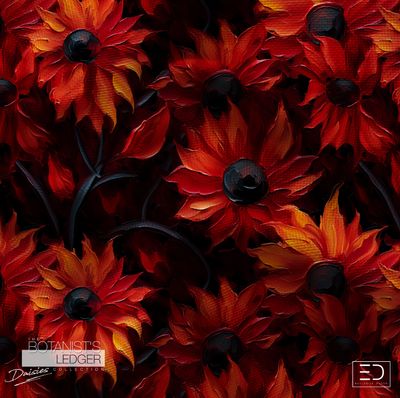 Daisy Fabric Design: &quot;The Botanist&#39;s Ledger&quot; Collection