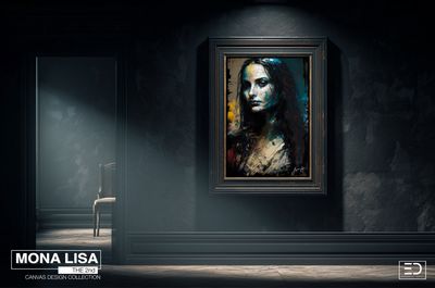 Mona Lisa the 2nd Canvas Design