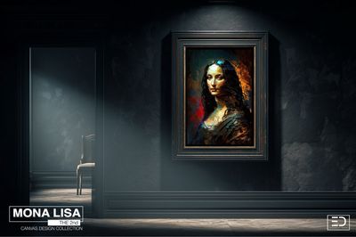 Mona Lisa the 2nd Canvas Design