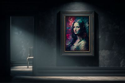 Mona Lisa the 2nd Canvas Design