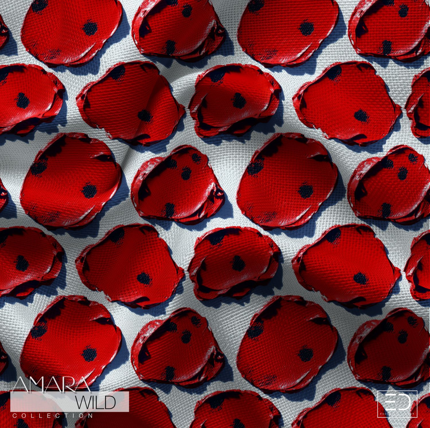 Abstract Leopard Print Fabric - The Amara Wild Collection