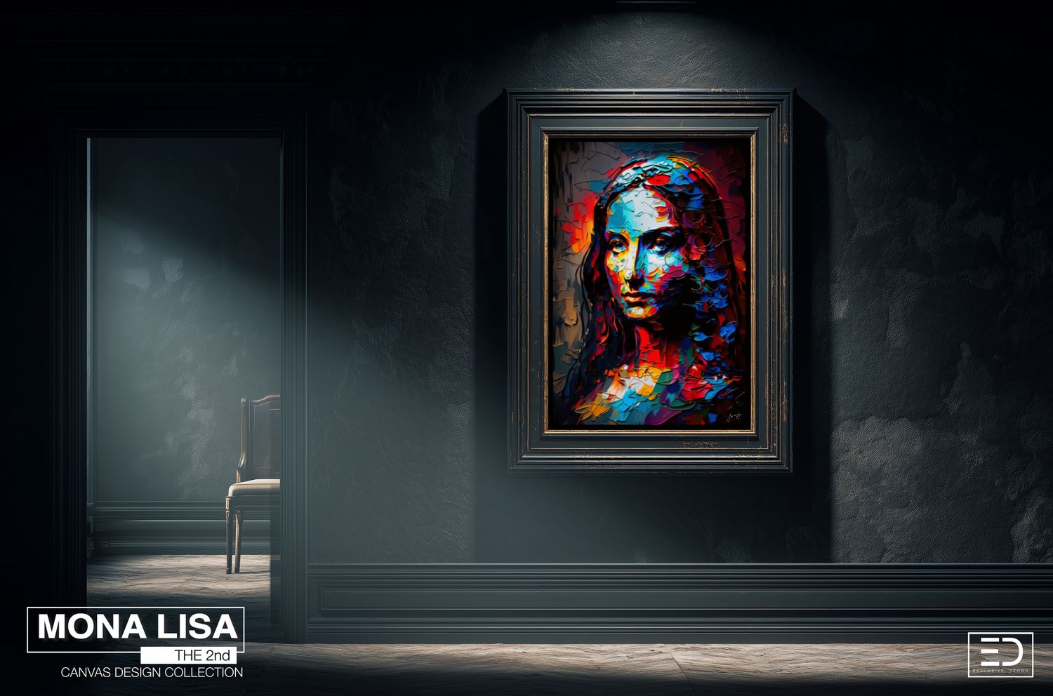 Mona Lisa the 2nd Canvas Design