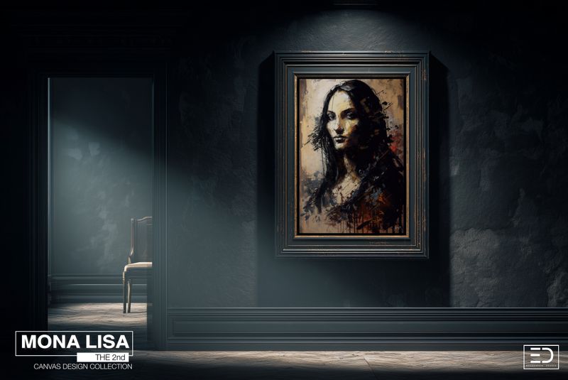 Mona Lisa the 2nd Canvas Design