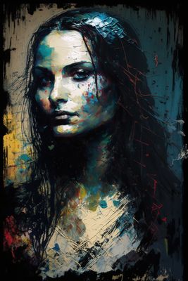 MONA LISA the 2nd CANVAS PRINTS