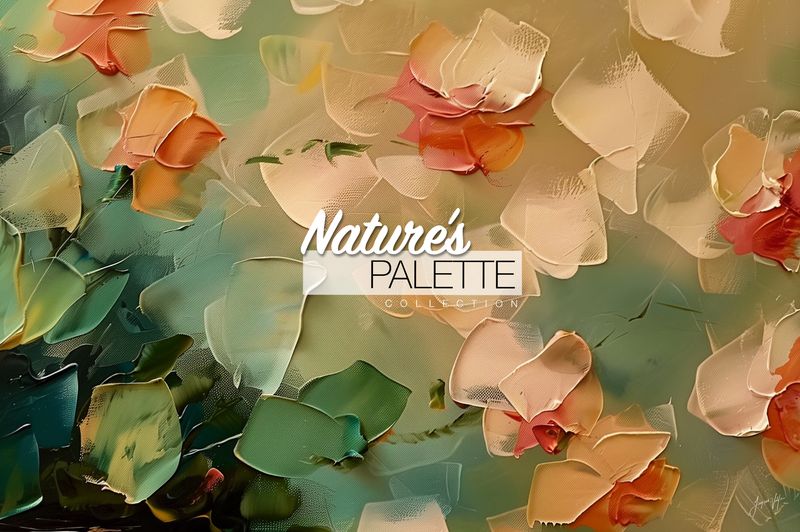 Abstract Rose Bouquet Explosion Canvas Print - Nature's Palette