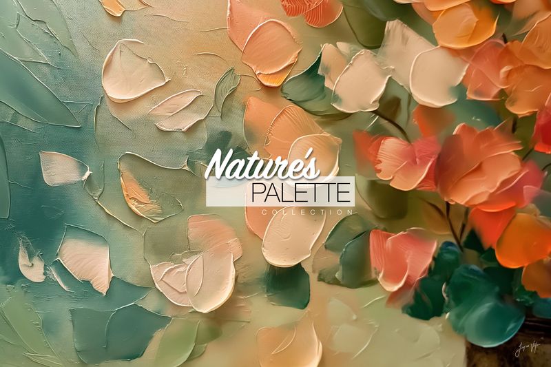 Abstract Rose Bouquet Explosion Canvas Print - Nature's Palette