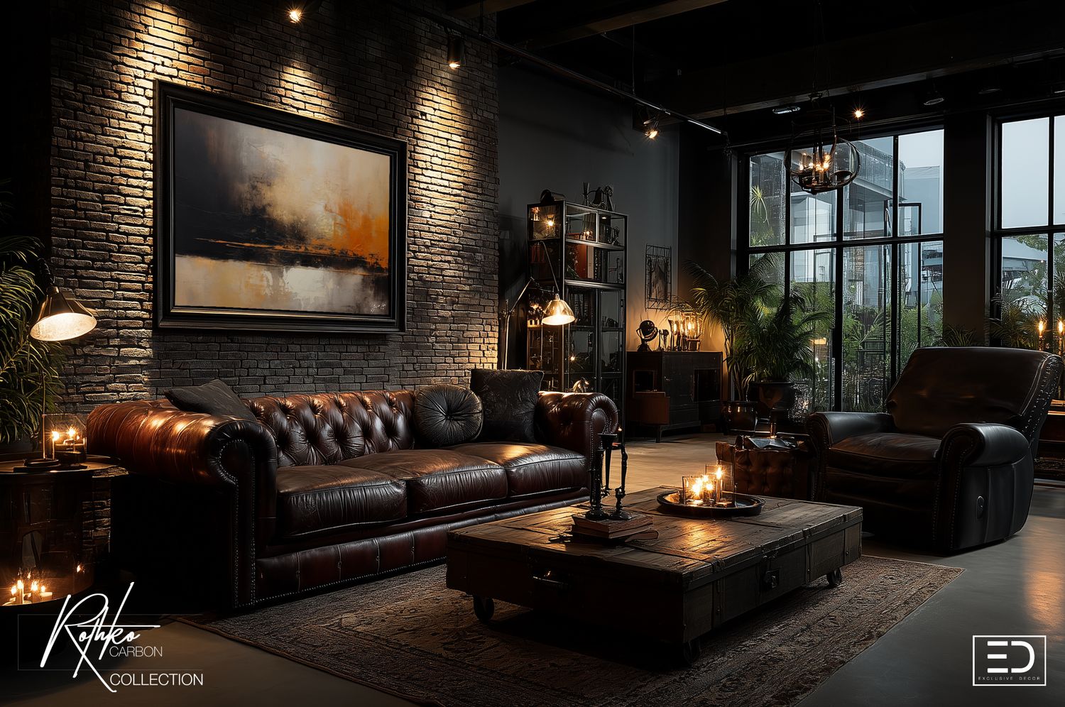 Mark Rothko Inspired Abstract Expressionist Canvas Print - The Rothko Carbon Collection