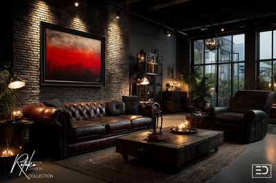 Mark Rothko Inspired Abstract Expressionist Canvas Print - The Rothko Carbon Collection