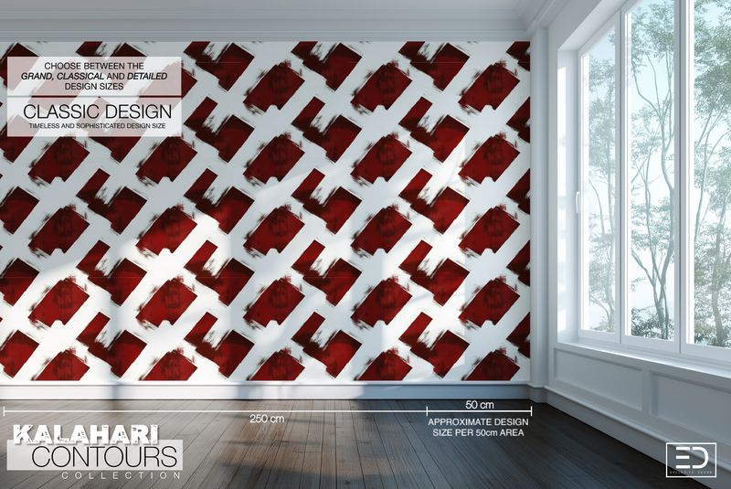 Kalahari Contours Wallpaper Design