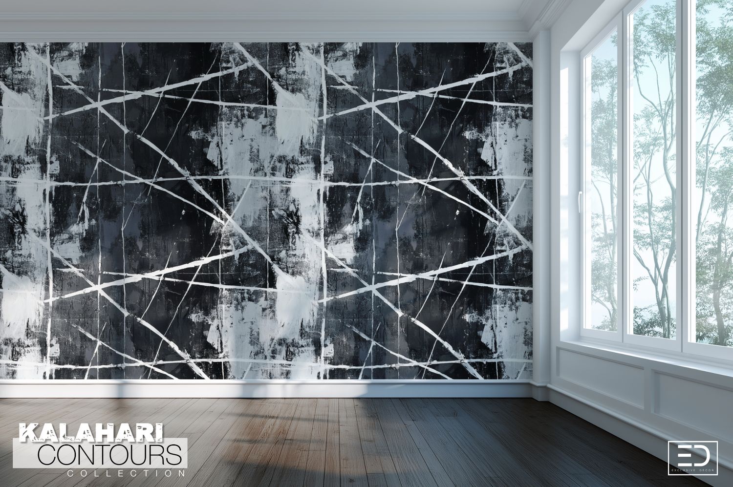 Kalahari Contours Wallpaper Design