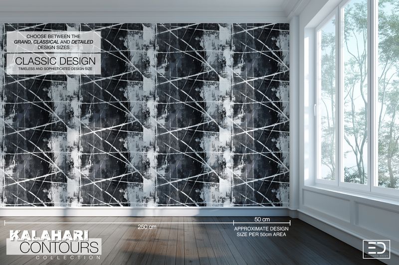 Kalahari Contours Wallpaper Design