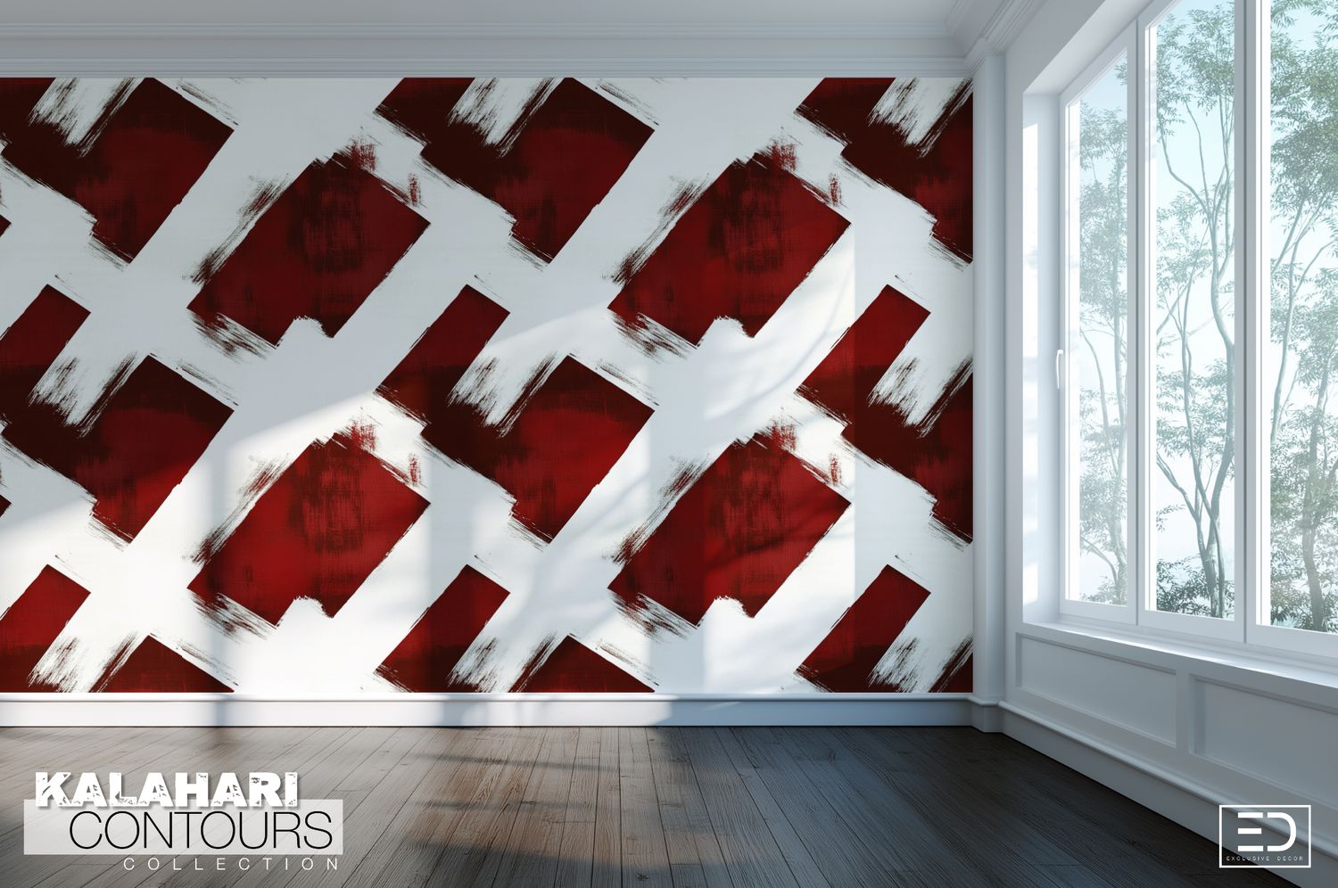 Kalahari Contours Wallpaper Design