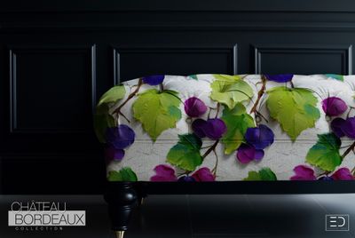 Chateau Bordeaux Grapevine Fabric