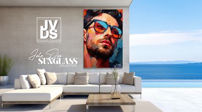 John Doe Sunglass Canvas Collection - A Fashionable abstract canvas design.