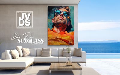 John Doe Sunglass Canvas Collection - A Fashionable abstract canvas design.