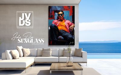 John Doe Sunglass Canvas Collection - A Fashionable abstract canvas design.