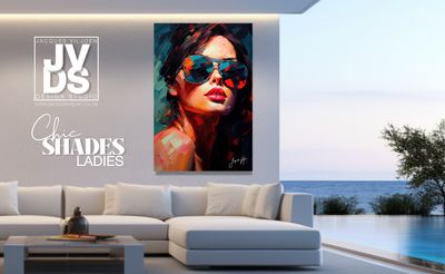 Chic Shades Ladies Sunglass Fashion Canvas Design