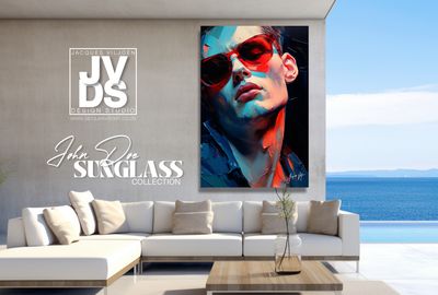 John Doe Sunglass Canvas Collection - A Fashionable abstract canvas design.