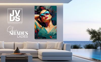 Chic Shades Ladies Sunglass Fashion Canvas Design