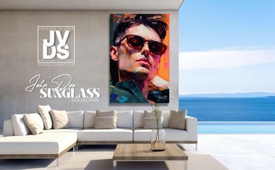 John Doe Sunglass Canvas Collection - A Fashionable abstract canvas design.