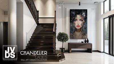 Charisma Chandelier Ladies Canvas Design