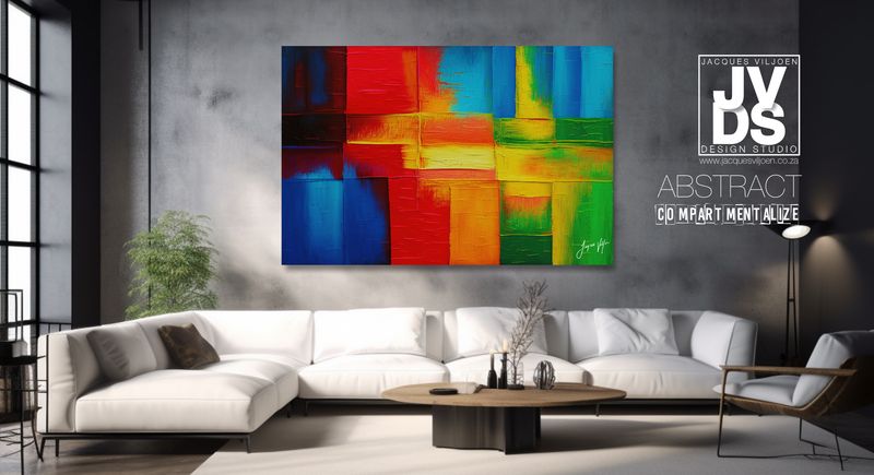 Compartmentalize Abstract Canvas Wall Art Design Compartmentalize Abstract Canvas Wall Art Design