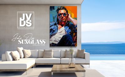 John Doe Sunglass Canvas Collection - A Fashionable abstract canvas design.